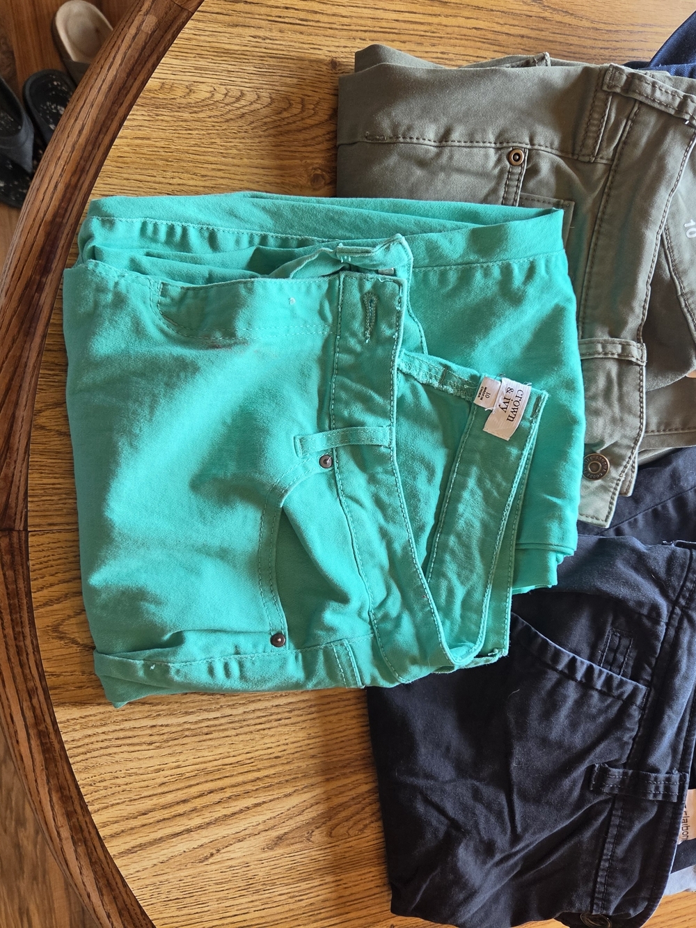 Women's Boyfriend Jeans in Bright Teal - Casual Everyday Style